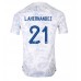 Billige Frankrike Lucas Hernandez #21 Bortetrøye VM 2022 Kortermet